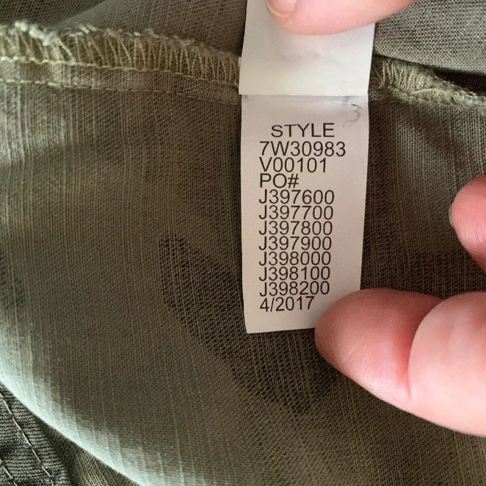 LUCKY BRAND Jacket Camo Shirt Size M 🆕 Military Army Combat Green Camoflage - Picture 10 of 11